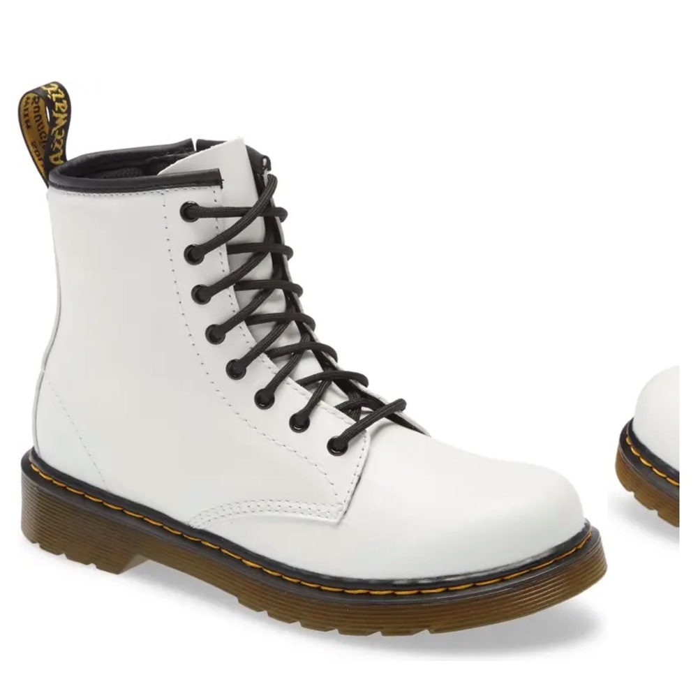 White doc martins